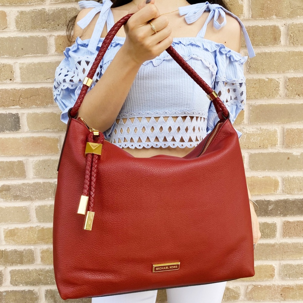 Michael Kors Lexington Large Shoulder Bag Hobo NWT - Picture 4 of 8